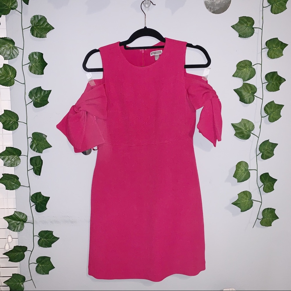 Nordstrom Cold Shoulder Knit Dress Bows